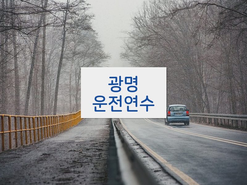 광명운전연수 후기