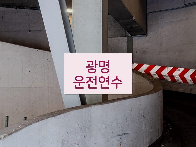 광명운전연수 후기
