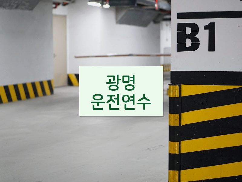 광명운전연수 후기