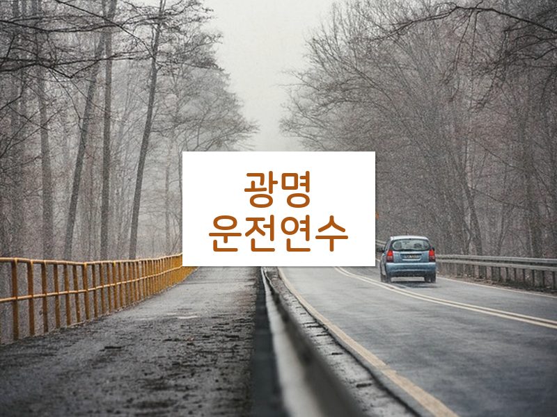 광명운전연수 후기