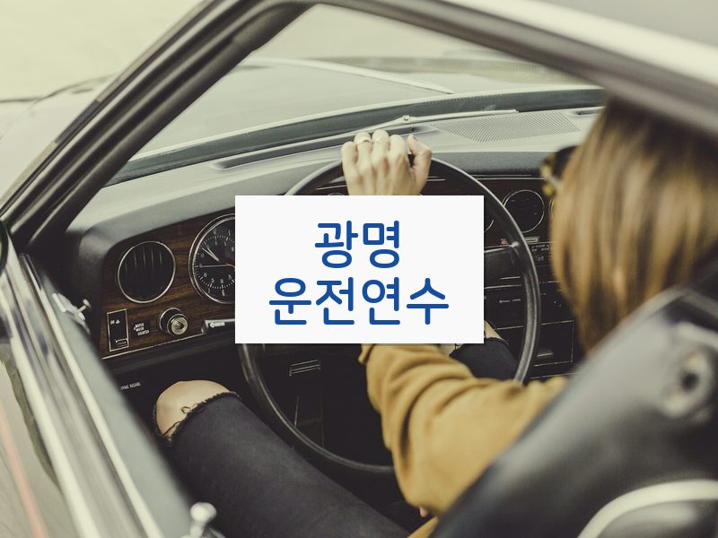 광명운전연수 후기
