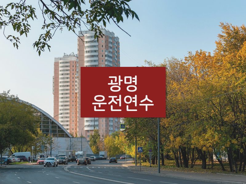 광명운전연수 후기